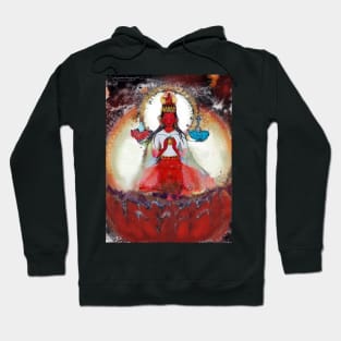 Pandaravasini - Red Female Buddha of Love and Healing Hoodie